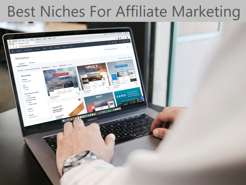 Best Niches For Affiliate Marketing